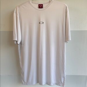 OAKLEY DRI FIT T TEE SHIRT SIZE XXL 2X WHITE